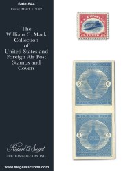 Sale No. 844 — Siegel Auction Galleries