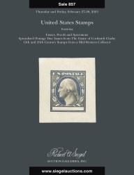 Sale No. 857 — Siegel Auction Galleries
