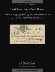 Sale No. 907 — Siegel Auction Galleries